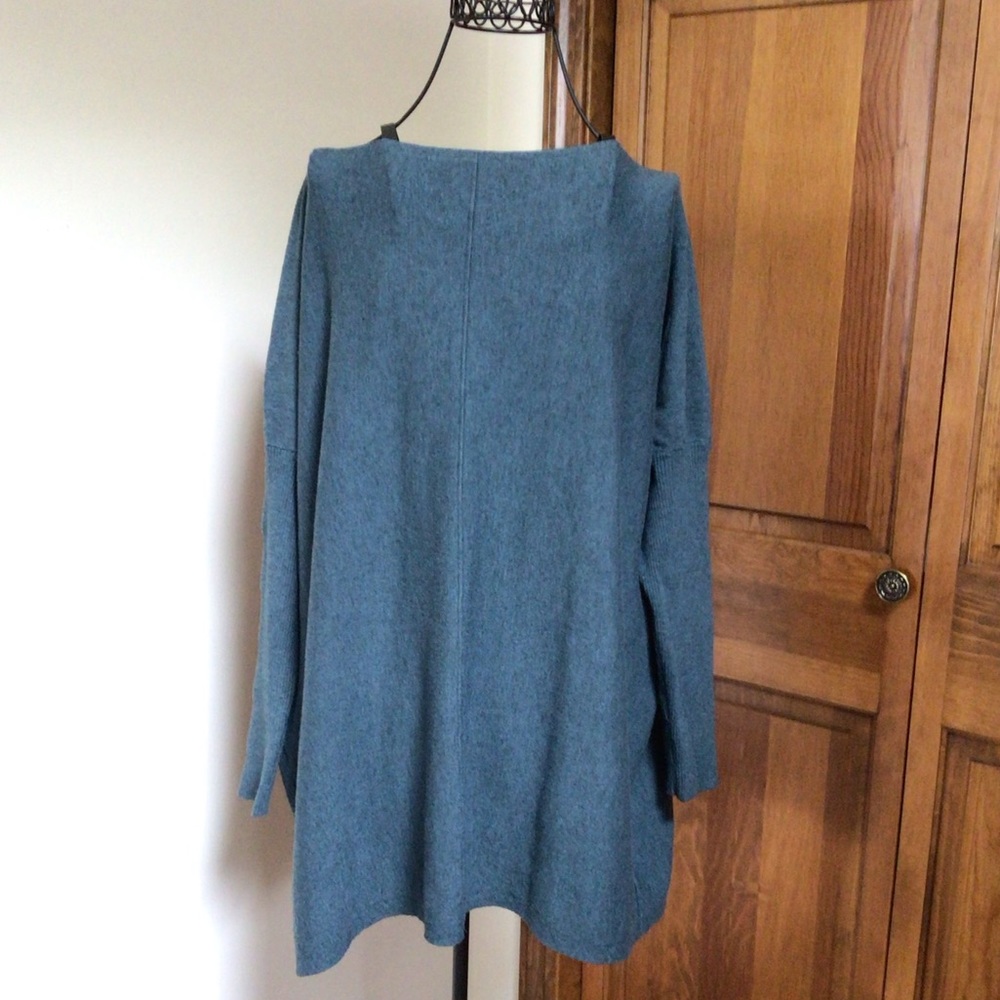 Orange Fashion Village Sweater,   O/S, Petrol Blue - Picture 2 of 8